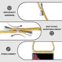 Lanyard Phone Case Compatible for Samsung Galaxy S22 Ultra Anti-Slip Soft TPU Hard PC Clear Cases with Adjustable Neck Strap Anti-Scratch Shockproof Bumper Protective Phone Cover - Rainbow