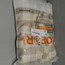 Checkered Tablecloth Rectangle Washable Buffalo Plaid Table Cloth Cotton Linen Gingham Table Cover for Picnic Kitchen Dining Room, Beige and White