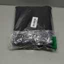 RV Skylight Window Shade, 23 " (L) x 15 " (W), Foldable Magnet RV Blackout Cover, UV Rays Protection Camper Trailer Fan Vent Cover, Waterproof Thickened Oxford Fabric (Black)