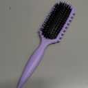 Curl Defining Brush, 1 PCS Curly Hair Brush, Brush for Curly Hair, for Combing and Shaping Men's and Women's Curls to Reduce Pulling (Purple)