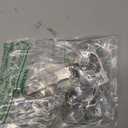 Chibery 2 Pack Full Overlay Cabinet Hinges, Regular Standard Closing, Slide-on, Self-Closing, Frameless Concealed Euro 105 Degree Compact Hinges for Kitchen, Bathroom, 3/4" Overlay, Nickel Plated