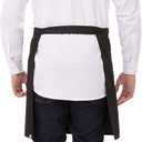 Chef Works Unisex Half Bistro Server Apron (One Size, Black)