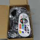 Christmas Spotlights Indoor,7W RGBW Spotlight 16 Color Changing Up Lights Indoor with Remote Dimmable Function Memory Feature LED Ambient Lighting for Party,Bar,Esports Room, 5.9 FT Power Cord, 2 Pack