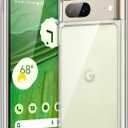 JETech Case for Google Pixel 7, Shockproof Phone Bumper Cover, Anti-Scratch Clear Back (Clear)