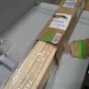 LazBlinds No Tools No Drill Cordless Bamboo Roman Shades, Privacy Window Treatment, Roll Up Bamboo Blinds for Windows 27'' W x 64'' H, Natural