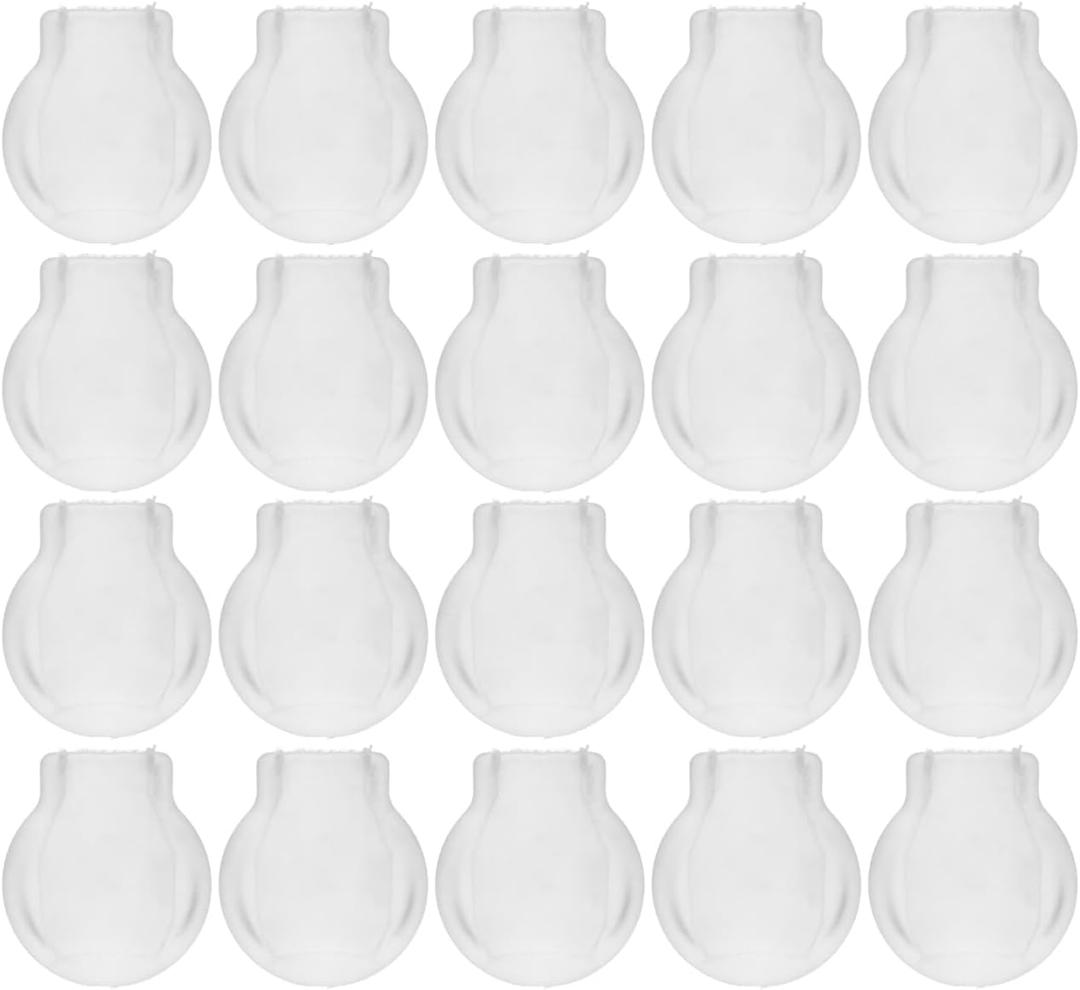 DOITOOL Earring Pads - 50 Pieces Comfort Silicone Clip-On Earring Cushions Back Pads