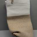 Large Woven Laundry Basket Hamper,60L Cotton Rope Storage Bin for Blankets,Toys and Clothes,Decorative Tall Nursery Hamper for Living Room,Baby Nursery,Bathroom and Bedroom,Brown