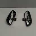 Blind Spot Mirror for Car, HD Glass Convex Wide Angle Blindspot Rear View Mirrors, Adjustable Clip On Car Side Mirror for Trucks SUVs Jeep RVs, Fits Max 0.16in/0.4cm Framed Mirrors (Black 2pcs)