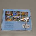 Circus Bookshelf 500 Piece Jigsaw Puzzle for Adults - Whimsical Vintage Artwork with Guide Letters on Back, Colorful & Challenging Family Fun, Unique Decor or Gift (20.5x15in)