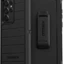 OtterBox Defender Series Case for Samsung Galaxy S22 Ultra (Only) - Holster Clip Included - Microbial Defense Protection - Non-Retail Packaging - Black (6.8")