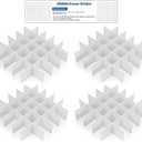 32 pcs White - Drawer Dividers - Drawer Organizer - Ornament Storage Dividers