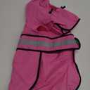 Weesiber Dog Raincoat, Waterproof Dog Rain Jacket Hooded Poncho Slicker, Lightweight Pet Rain Coat for Walking (M, Pink)