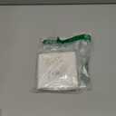 BLUE PANDA 40th Birthday Napkins - 50-Pack, 5 x 5 In Folded, White with Gold Foil Hello Forty Script - 3-Ply Absorbent Disposable Cocktail Napkins for Women & Men