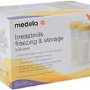 Medela Breast Milk Storage Bottles, 12 Pack of 2.7 Ounce Containers, Leak Proof Lids, Breastmilk Freezer or Refrigerator Storage, Made Without BPA