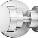 Emak Modern Brushed Nickel Bathroom Light Fixtures, 2-Light Vanity Lights for Mirror, 22 Inch Indoor Wall Sconces with Milk Glass Shade for Bathroom, Bedroom, Hallway, VL085-BN-ML-2