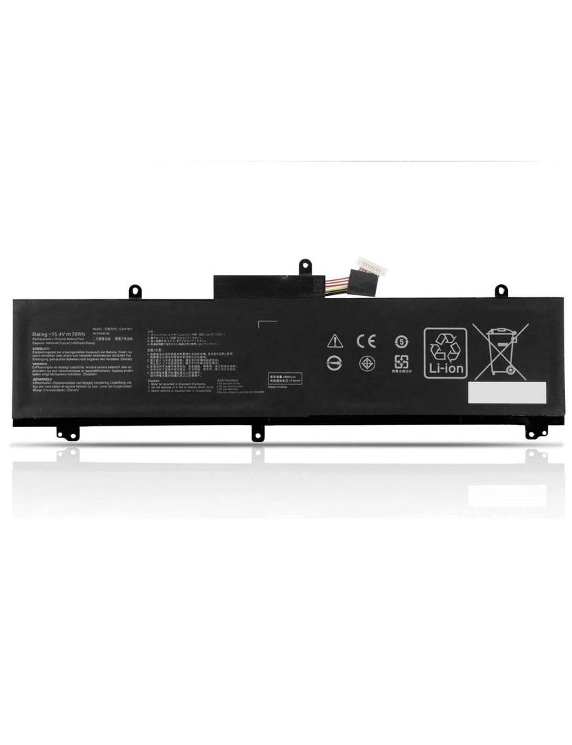 76Wh 15.4V C41N1837 Battery Compatible for ASUS ROG Zephyrus GA502 GA502D GA502DU GA502GU GA502IV GU502 GU502DU GU502GV GU502LU GU502LW GU502LV GX502LXS GX502GV GX502GW