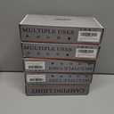 5 x 2 in 1 Camping Lantern Flashlights, DIBMS 4-Pack LED USB Rechargeable Hanging Power Bank Waterproof Light for Camping Hurricanes Emergency Power Outages Indoor Outdoor