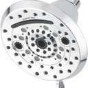 Oxygenics Amp Chrome Fixed Shower Head 1.8-GPM (6.8-LPM)