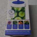 Masontops Fermentation Jar Starter Set, Easy Vegetable Fermentation Kit, Includes Mason Jar, Pickle Kit with Fermentation Lids & Fermentation Weight