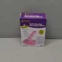 Hertzko Self Cleaning Slicker Brush for Cats & Dogs  Grooming Tool for Shedding Long & Short Hair  Retractable Bristles  Easy-Clean Cat & Dog Deshedding Brush  Painless Detangling - Pink