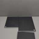 Kikcoin Plastic Cutting Boards for Kitchen, 3-Piece Large Cutting Board Set Dishwasher Safe Chopping Boards with Non-slip Feet and Juice Grooves, Light Gray