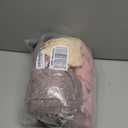 Oakgarden 4 Pack Women's Cotton Nursing Tops Breastfeeding Maternity Hidden Zippers Crew Neck Long Sleeve Pregnancy Shirts (X-Large, Gray Rose, Taupe, Beige, Black)