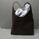 COACH Brooklyn Shoulder Bag 39, B4/Maple, 15.25 x 4.75 x 17 in