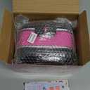 Hollyhi 58 Pcs Kids Makeup Kit for Girl, Princess Toys Real Washable Cosmetic Set with Mirror, Kids Makeup Sets for Girls, Play Make Up Birthday Gifts for 3 4 5 6 7 8 9 10 11 12 Years Old Kid (Rose)