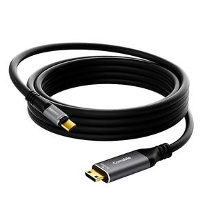 USB C to Mini HDMI Cable 4 FT, (NOT HDMI), 4K@60Hz, USB Type-C to Mini HDMI Uni-Directional Cord, Compatible with iPhone 17/16/15 Series, MacBook, iPad Pro, Portable Monitor, Steam Deck, ROG All