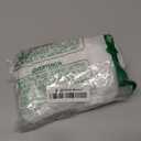 SOLY HUX Women's Square Neck Short Sleeve Peplum Tops Tie Front Summer Teen Girls Babydoll Top T Shirt Solid White X-Small