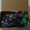 Flexi Hose Expandable Garden Hose with 8 Function Nozzle, 50FT - Lightweight Retractable Garden Hose, Water Hose - No-Kink Flexibility, 3/4 Inch Solid Brass Fittings and Double Latex Core (Black)