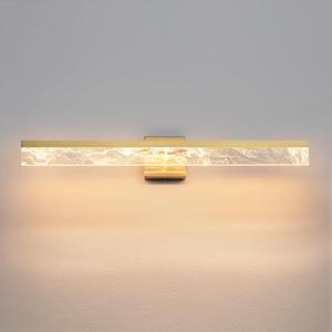 AIJIASI Gold Bathroom Light Fixtures, 32 Inch Modern Vanity Lights for Bathroom 24W Dimmable Vanity Lighting Fixtures Over Mirror LED Vanity Light Bar for Restroom Mirror 3000K