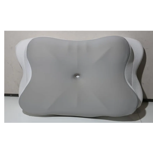 Neck Support for Pain Relief, Ergonomic Contour Pillow, Ergonomic Orthopedic Sleeping for Back, Memory Foam Orthopedic Pillow, Side Sleeper Pillows for Adults, White