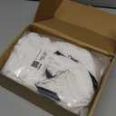 uxcell 2Pcs Gaming Chair Covers, Stretchable Office Computer Chair Slipcover with Armrest Covers, Elastic Seat Protector for Office Reclining Racing Game Chair, White