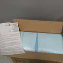 Amazon Basics Leak-Proof Dog and Puppy Potty Training Pee Pads with Quick-Dry 5-Layer Design, Housebreaking, Standard Absorbency, X-Large, 28 x 34 Inch, Blue & White, 60-Pack