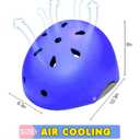 Adjustable Kids Helmet - Toddler Bike Helmets for Ages 8-14 Years - Perfect for Skating, Biking, Cycling, and Skateboard - for Boys and Girls, Medium