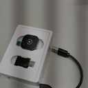 2-in-1 Wireless CarPlay & Android Auto Adapter, Plug & Play CarPlay Dongle Converts Wired to Wireless, Fast Auto-Connect, No Delay, Compact Design for iPhone & Android with USB/USB-C Port(Black)