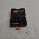 6 PCS Lug Nut Removal Tool, 1/2-inch Drive Impact Twist Socket Set & Bolt Extractor Set, 17,19,21,22MM Wheel Lock Removal Kit for Removing Damaged, Frozen, Rusted, Nuts & Screws, Cr-Mo Steel