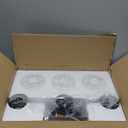 3-Light Bathroom Light Fixtures, Black Bathroom Vanity Light with Clear Glass Shade, Modern Bathroom Wall Lights Over Mirror, Farmhouse Wall Sconces Lighting for Bedroom LivingRoom