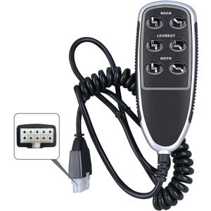 11850U-07 Remote Control Replacement for La-Z-Boy InSeat Recliner 6-Button Handset Remote Part 10.000035