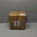 12 FT Giant Halloween Inflatables Witch Outdoor Decorations with LED Lights,Scary Witch Holds I Smell Children Banner Blow Up Halloween Decorations Outdoor Yard Garden Lawn Home with Stakes Tether