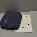 ABC life Bible Cover Case for Women & Men, Denim Material with Support Board, Multi-Pocket Organizer, Smooth Zipper & Separate Handle, 11"x8"x3" Large Size Bible Bag for Bible Study, Church, Gift