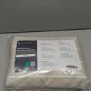 LuxClub 4 PC King Size Sheet Set, Breathable Luxury Bed Sheets, Deep Pockets 18" Wrinkle Free Cooling Machine Washable Hotel Bedding (Striped Cream)