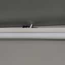 Motorized Blinds No Drill Automatic Blinds for Windows Cordless Roller Shades Electric Blinds with Remote Control Smart Blinds (White, 22 x 72)