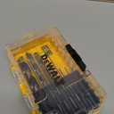 DEWALT Drill Bit Set, 3-Flats Shank,14-Piece, 135 Degree Split Point, for Plastic, Wood and Metal (DWA1184)