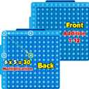 Torlam Math Board, Multiplication Game Board, 12x12 Math Manipulatives Game Board Multiplication,Division, Addition, Subtraction Games Toys for Kids, 1st, 2nd, 3rd, 4th, 5th, 6th Grade