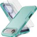 for iPhone Air Case [Shockproof] [Dropproof] [Heavy Duty Protection] [Pocket-Friendly] Slim & Tough Non-Slip Protective Phone Cover for iPhone Air 6.5inch, Mint Green