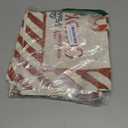 GAGEC Merry Christmas Throw Pillow Covers Candy Canes Elk Santa Claus Sleigh Rides Winter Outdoor Decorations Pillowcase Home Decor 18 x 18 Inch Living Room Cushion Case for Sofa Couch Set of 4