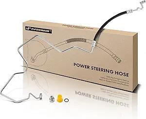 A-Premium Power Steering Hose Pressure Line Hose Assembly Compatible with Ford Taurus 1996-1998 2000-2006 Mercury Sable 1996-1998 2001-2005 V6 3.0L OHV