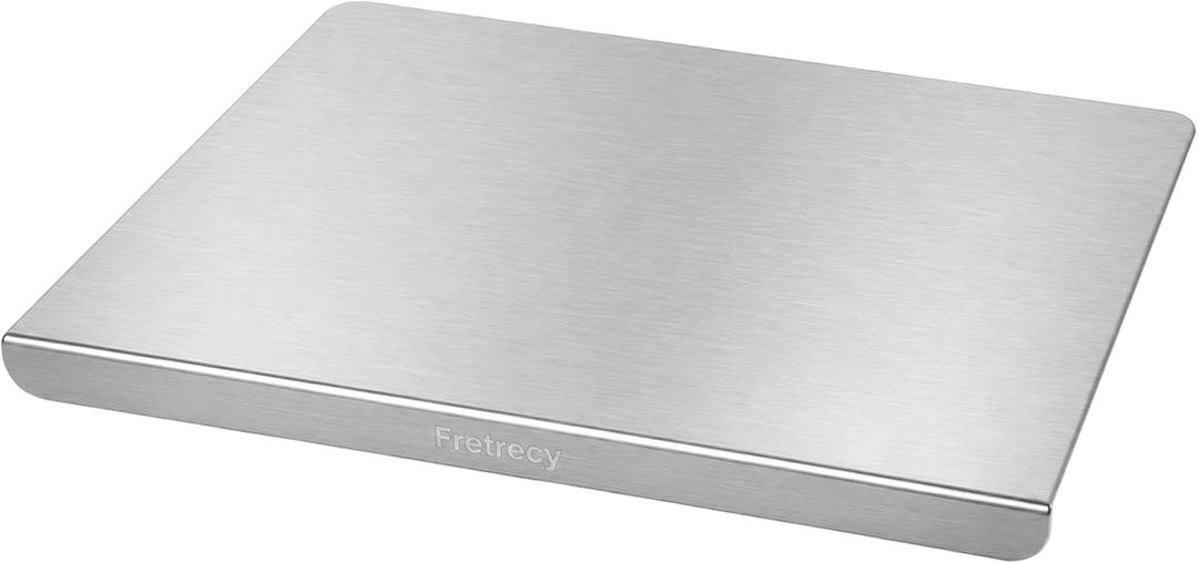 Stainless Steel Cutting Boards for Kitchen, Kneading Board Mats, 15.7"L x 23.6"W